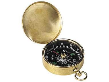 Authentic Models Nautical Small Compass Gold Decorative Accent A2CO002