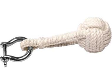 Authentic Models Nautical Monkey's Fist/Shackle Ivory Decorative Accent A2FW003