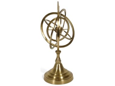 Authentic Models Navy Honey Distressed Arrow Armillary A2GL082