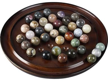 Authentic Models Honey Distressed French Solitaire Marbles A2GR005F