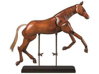Authentic Models Museum Large Artist Horse Honey Distressed French Sculpture A2MG006F