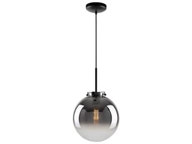 Artcraft Orsa 1-Light Mirror Glass Black Globe Mini Pendant ACAC11900BK