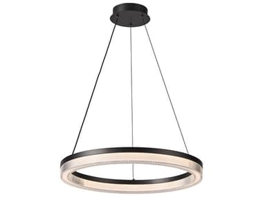 Artcraft Ari 1-Light Black Pendant ACAC6834BK