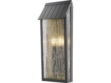 Artcraft Point 2-Light Outdoor Wall Light ACAC8058BK