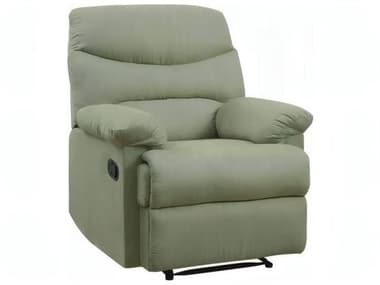 Acme Furniture Arcadia Sage Microfiber Green Upholstered Recliner ACF00630