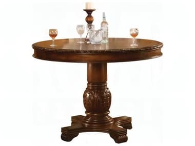 Acme Furniture Chateau De Ville Round Wood Cherry Dining Table ACF04082A