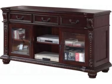 Acme Furniture Anondale 66" Poplar Wood Cherry Media Console ACF10321