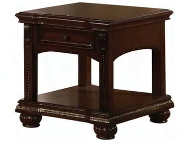 Acme Furniture Anondale Rectangular Wood Cherry End Table ACF10323