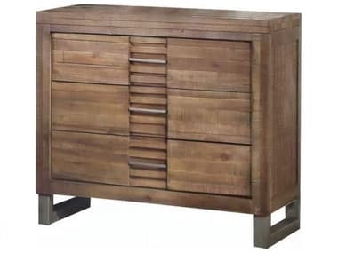 Acme Furniture Andria 3-Drawers Acacia Wood Nightstand ACF21293