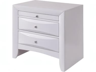 Acme Furniture Ireland 2-Drawers Rubberwood Nightstand ACF21704