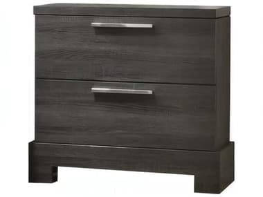 Acme Furniture Lantha 2-Drawers Rubberwood Nightstand ACF22033