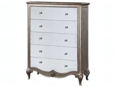 Acme Furniture Esteban Antique Champagne Poplar Wood Accent Chest ACF22206