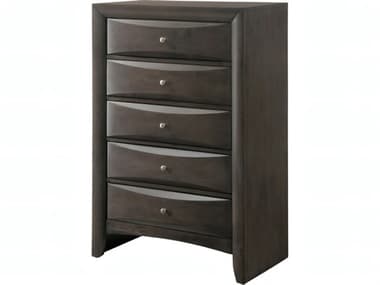 Acme Furniture Ireland Gray Oak Rubberwood Accent Chest ACF22707
