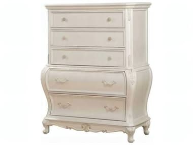 Acme Furniture Chantelle Pearl White Birch Wood Accent Chest ACF23546