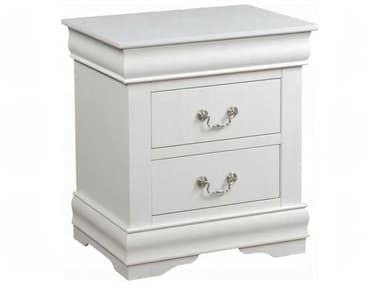 Acme Furniture Louis Philippe 2-Drawers Solid Wood Nightstand ACF23833