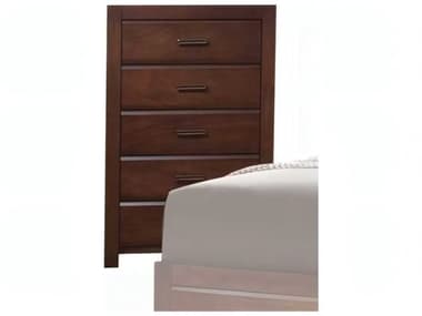 Acme Furniture Oberreit Walnut Brown Rubberwood Accent Chest ACF25796