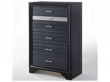 Acme Furniture Naima Black Rubberwood Accent Chest ACF25906