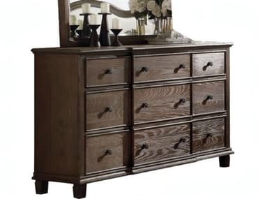 Acme Furniture Baudouin Brown Acacia Wood Dresser ACF26115
