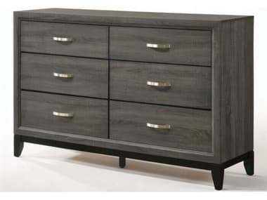 Acme Furniture Valdemar 6-Drawers Plywood Double Dresser ACF27055