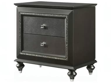 Acme Furniture Kaitlyn 2-Drawers Rubberwood Nightstand ACF27283