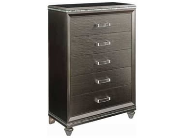 Acme Furniture Sadie Dark Champagne Rubberwood Accent Chest ACF27946