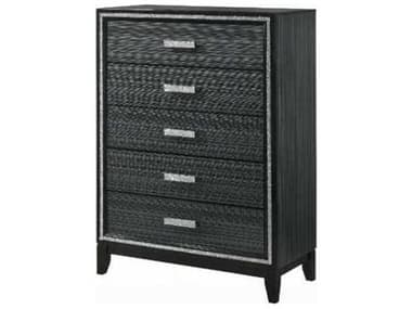 Acme Furniture Haiden Weathered Black Plywood Accent Chest ACF28436