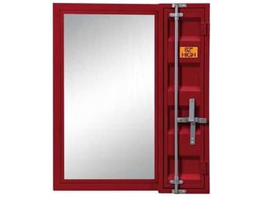 Acme Furniture Cargo Red Reactangular Vanity Mirror ACF35952