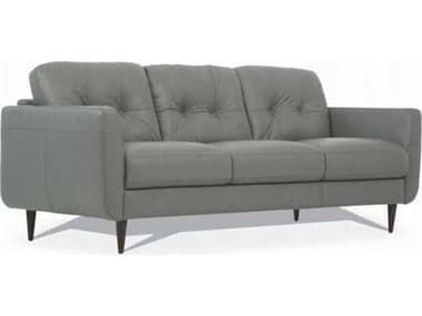 Acme Furniture Radwan Pesto Green Leather Sofa ACF54960