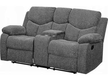 Acme Furniture Kalen Gray Chenille Upholstered Loveseat ACF55441