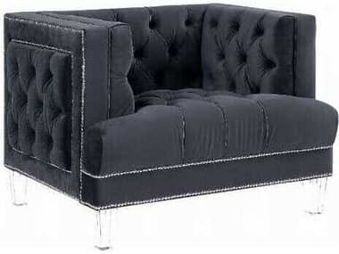 Acme Furniture Ansario Gray Velvet Accent Chair ACF56462