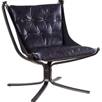 Acme Furniture Carney Blue Leather Accent Chair ACF59832