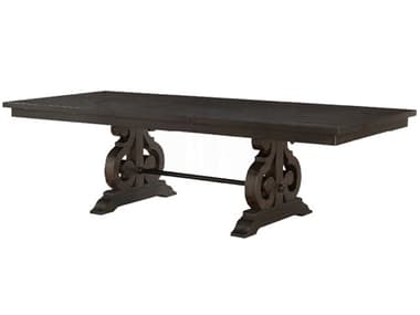 Acme Furniture Maisha Rectangular Wood Rustic Walnut Dining Table ACF61030