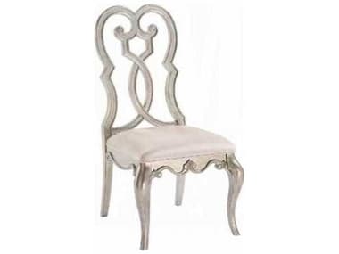 Acme Furniture Esteban Poplar Wood Champagne Velvet Upholstered Armless Dining Chair Set of 2 ACF62202