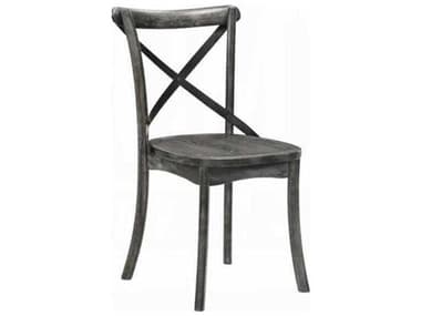 Acme Furniture Kendric Rubberwood Gray Armless Dining Chair Set of 2 ACF71897