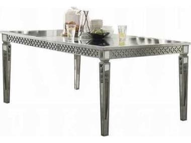 Acme Furniture Kacela Rectangular Mirrored Champagne Dining Table ACF72155