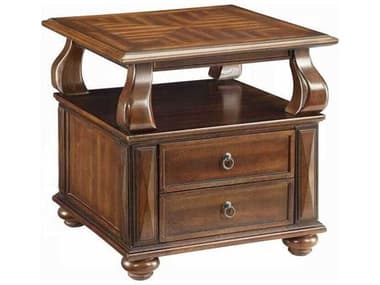 Acme Furniture Amado Square Wood Walnut End Table ACF80012