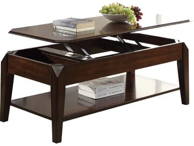 Acme Furniture Docila Rectangular Wood Walnut Coffee Table ACF80660