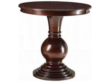 Acme Furniture Alyx Round Wood Espresso End Table ACF82816