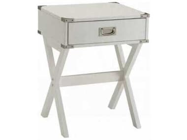 Acme Furniture Babs Square Wood White End Table ACF82824