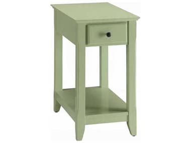 Acme Furniture Bertie Rectangular Wood Light Green End Table ACF82840