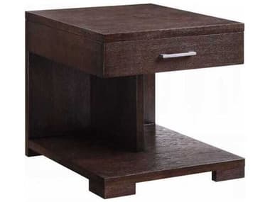 Acme Furniture Niamey Rectangular Wood Walnut End Table ACF84852