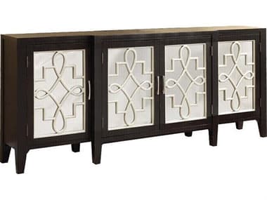 Acme Furniture Kacia 72" Solid Wood Antique Black Media Console ACF90188