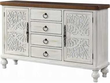 Acme Furniture Antique White Rubberwood Accent Chest ACF90288