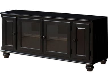 Acme Furniture Ferla 58" Poplar Wood Black Media Console ACF91103