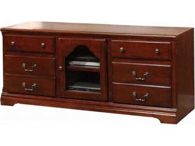 Acme Furniture Hercules 58" Poplar Wood Cherry Media Console ACF91113
