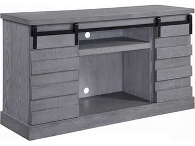 Acme Furniture Amrita 59" Gray Oak Media Console ACF91616