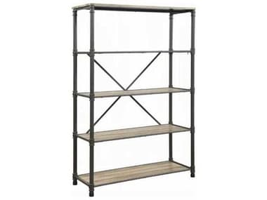 Acme Furniture Itzel Antique Oak Sandy Gray Bookcase ACF92200