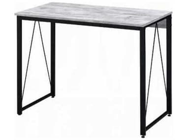 Acme Furniture Zaidin Antique White Black Writing Desk ACF92604