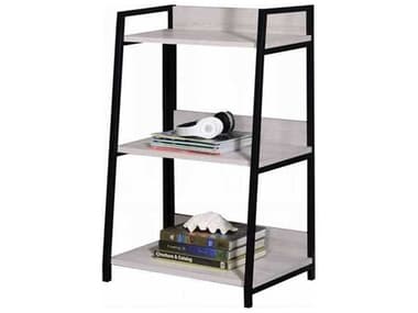 Acme Furniture Wendral Natural Black Bookcase ACF92672