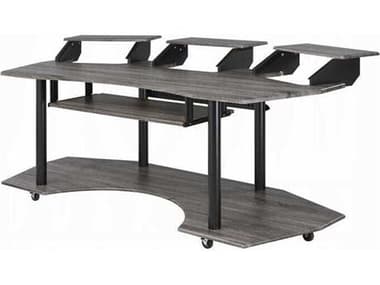 Acme Furniture Eleazar Black Oak Computer Desk ACF92895